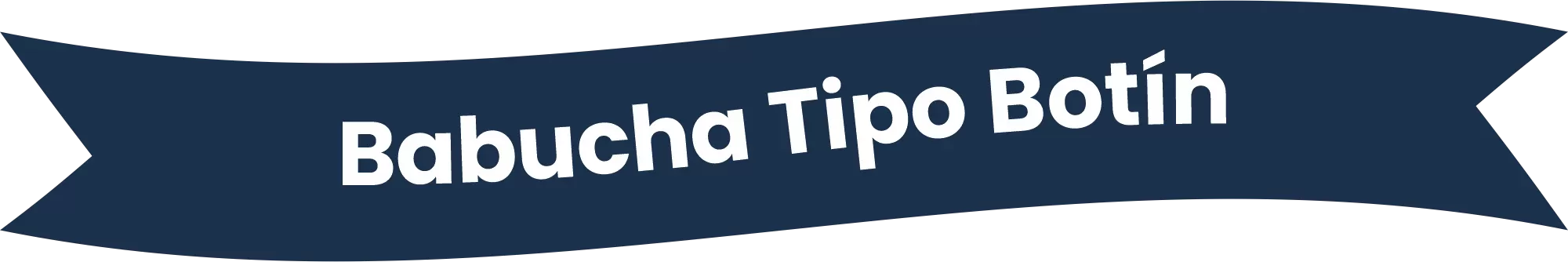 Babucha Tipo Botín